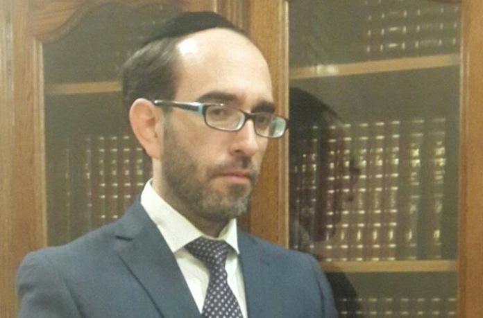 Il rabbino Itamar Tubul, 35 anni (foto Jta)